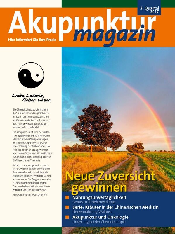 Akupunkturmagazin - Ausgabe 3/2017 - Dres. Anja & Gerrit Kuprat - Rain am Lech