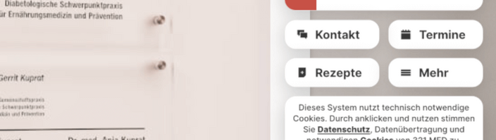 Neu: Unsere Online-Rezeption – jederzeit für Sie da! - Dres. Anja & Gerrit Kuprat - Rain am Lech